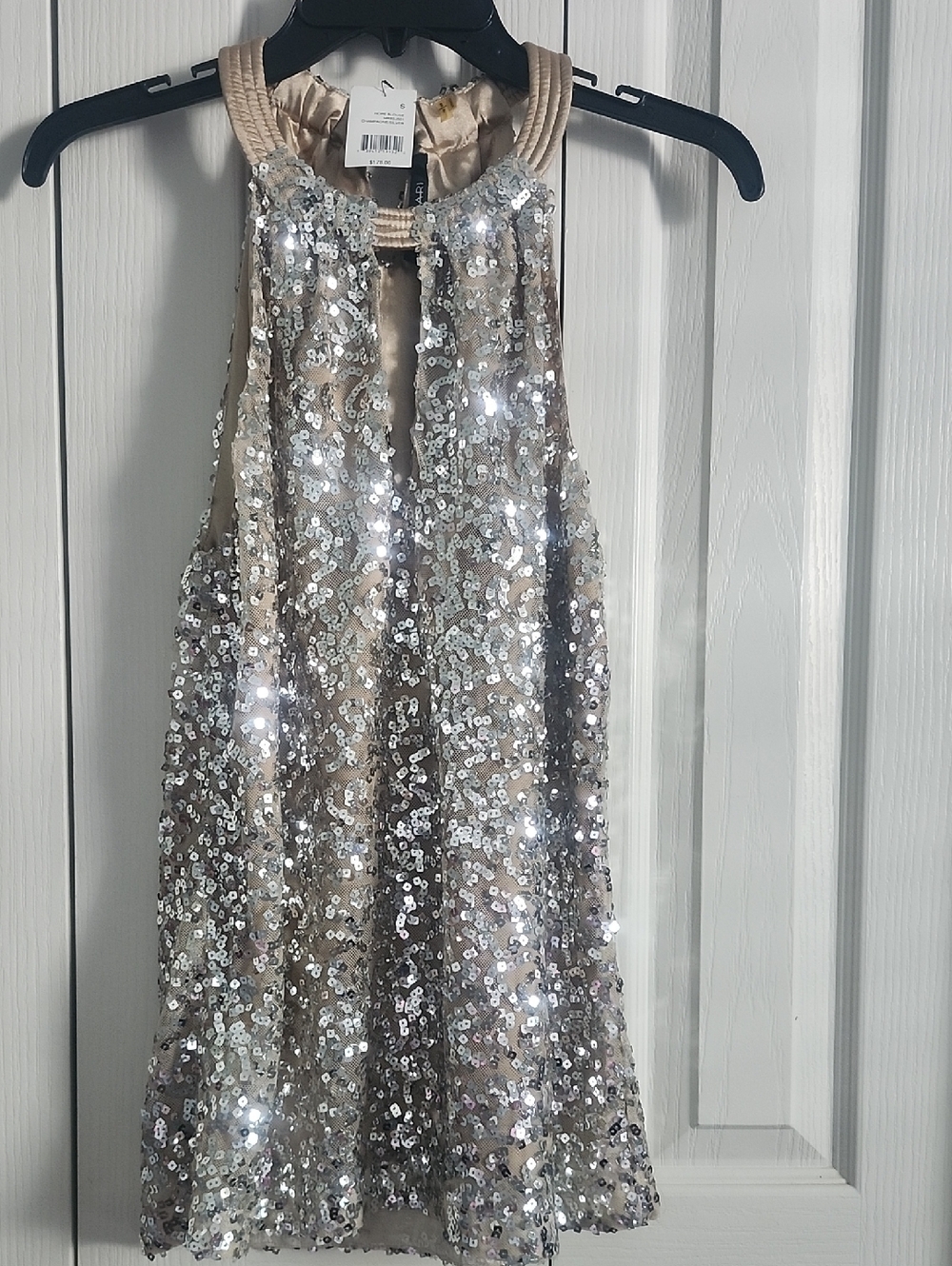 Halter Shimmer Tank
